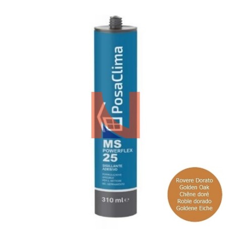 MS POWERFLEX 25 SIGILLANTE/ADESIVO ROVERE DORATO 310 ML