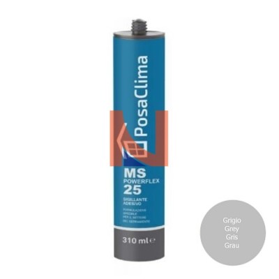 MS POWERFLEX 25 SIGILLANTE/ADESIVO GRIGIO 310 ML