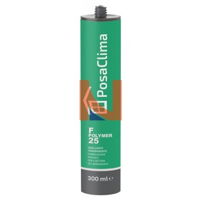 F-POLYMER 25 SIGILLANTE TRASPARENTE 300 ML