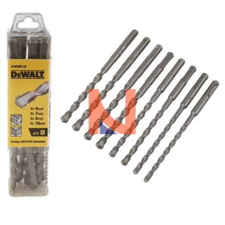 Set 8 Punte sds plus  DT60300-QZ