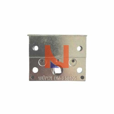 SCATOLA COMANDO PER COPRIFASCETTA E-6 AB18 ARGENTO SENZA QUADRO
