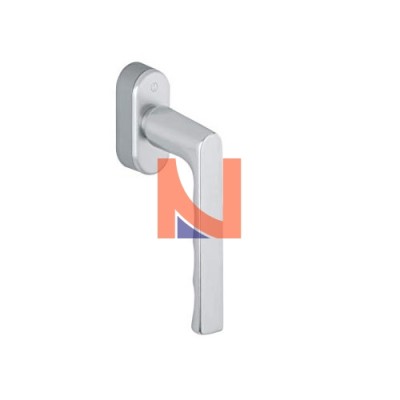 Maniglia per finestra – martellina DK SecuForte argento serie HAMBURG Hoppe – HOP11696370