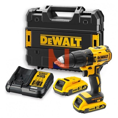 Trapano avvitatore + 2 batt.+ caricabatt.+ valigetta DCD778L2T- Dewalt