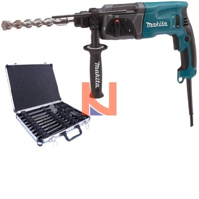 Tassellatore SDS-Plus 800W + mandrino + valigetta – Makita