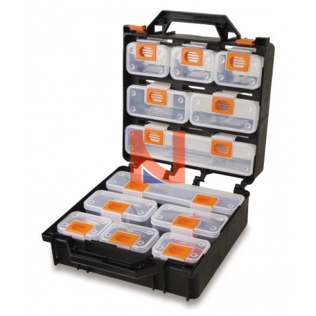 Portaminuterie con 12 vaschette asportabili BETA