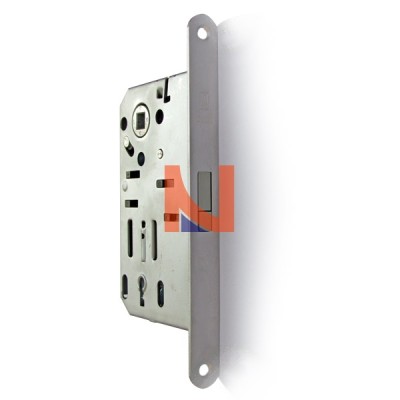 Serratura Magnetica per porte in legno B-Smart mod.D60 Cromo Opaco E50