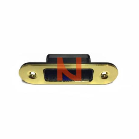 Contropiastra GI98 x serrature B-Smart e B-forty colore Ottone Lucido