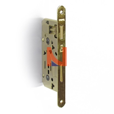 Serratura Magnetica porte legno x bagno B-Evo mod.E41 Ottone Luc. E50