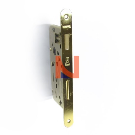 Serratura Magnetica per porte in legno B-Evo mod.E40 Ottone Lucido E50