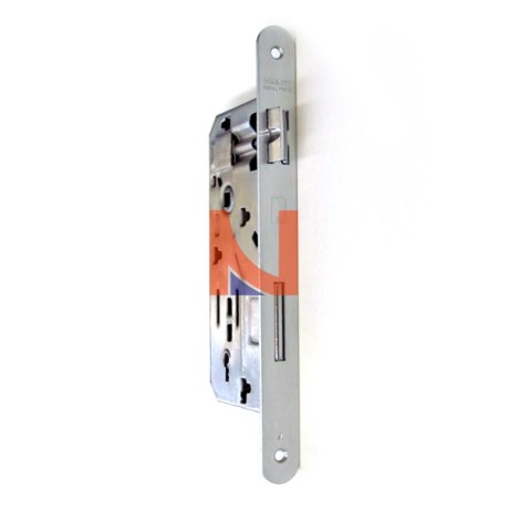 Serratura per porte in legno patent grande mod.040T E30 Cromo Satinato