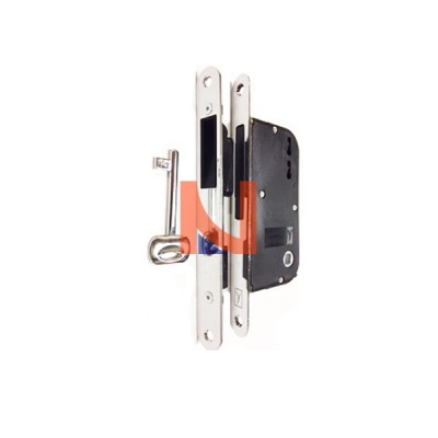 Serratura Magnetica per porte in legno B-One mod.900 E50 Cromo Lucido