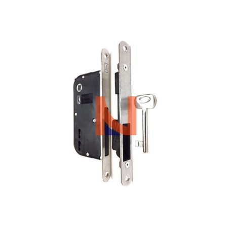 Serratura Magnetica per porte in legno B-One mod.900 E50 Cromo Satin.