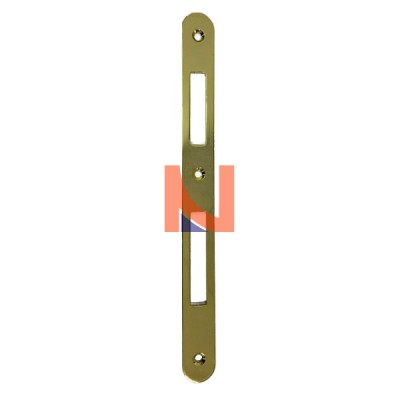 Contropiastra x serrature B-Evo E40.E41 mod.G341 colore Ottone Lucido