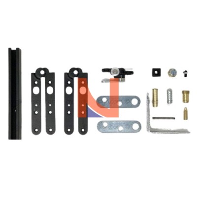 KIT KOBLENZ PER PORTE PIEGHEVOLI CON BINARIO LARGO 1 MT