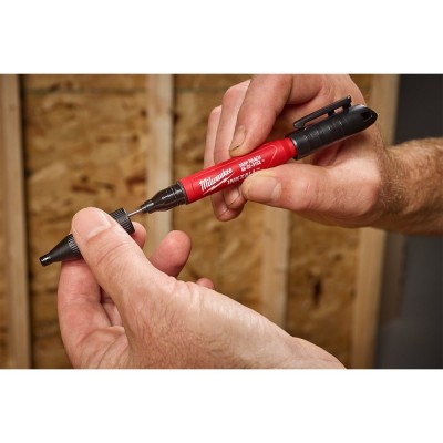 Pennarello ultra fine per fori profondi - milwaukee 4932501147