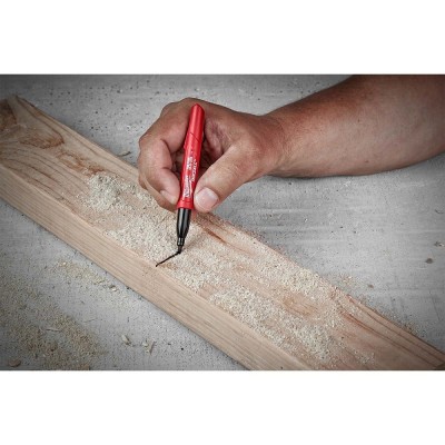 Pennarello indelebile punta fine 1mm - milwaukee 48223100