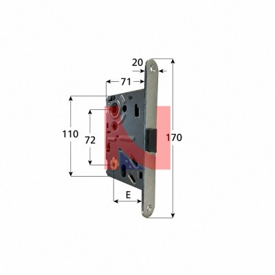 serratura patent per bagno