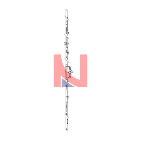 CREMONESE ANTA RIBALTA WINKHAUS, HBB 1975-2225, HM 1050, ARGENTO
