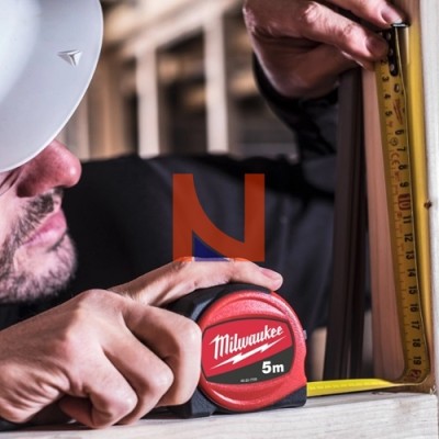 FLESSOMETRO SLIM 5 METRI LARGHEZZA NASTRO 19 MM