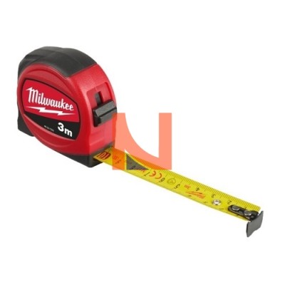 FLESSOMETRO SLIM 3 METRI LARGHEZZA NASTRO 16 MM