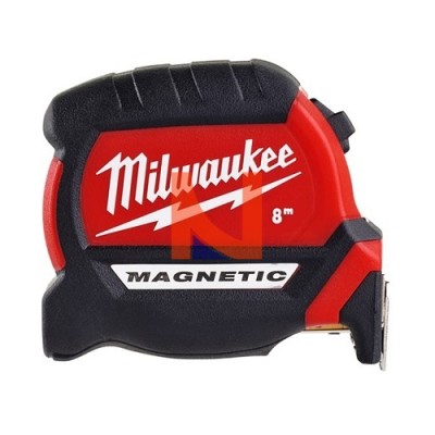 FLESSOMETRO MAGNETICO 8 METRI LARGHEZZA NASTRO 27 MM