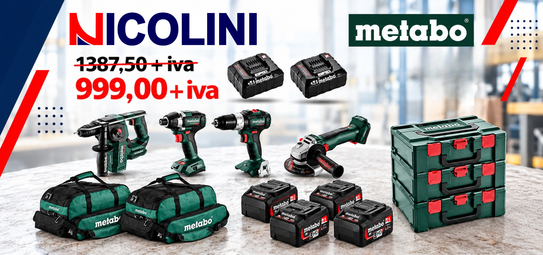 Kit offerta Metabo