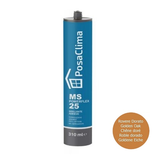 ms powerflex 25 rovere dorato