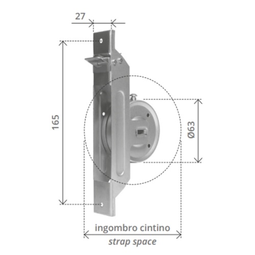 AVVOLGITORE SEMINCASSO 6 MT