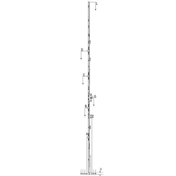Cremonese ad inversione 2351-2600 d.1050
