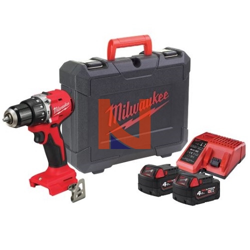 M18 KIT TRAPANO CON PERCUSSIONE 60NM 18V