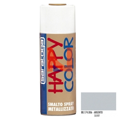 Spray metallizzato argento