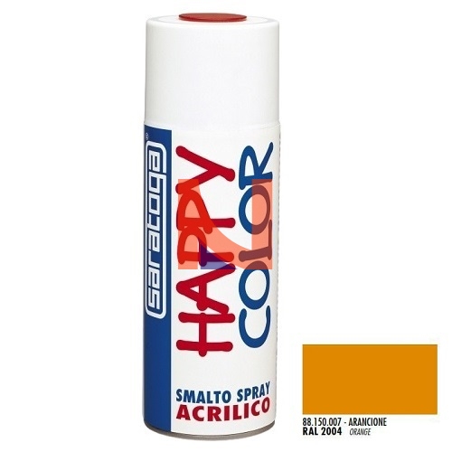 spray acrilico arancione