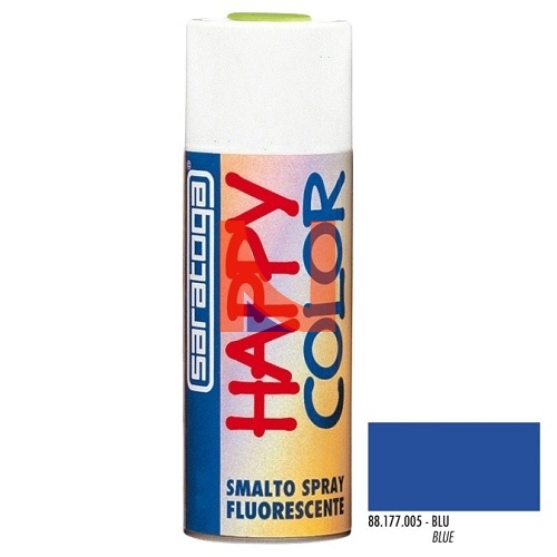 Spray fluorescente blu