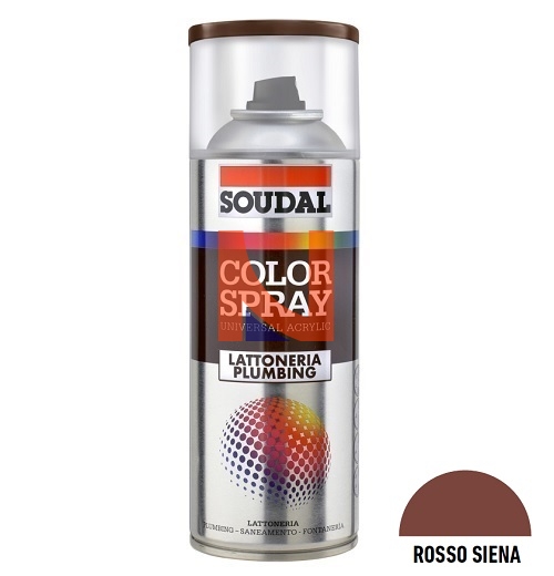 color spray lattoneria rosso siena
