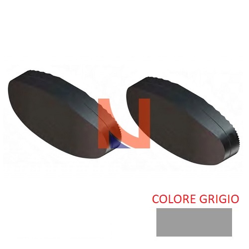 Fermo a calamita ovale torbel grigio